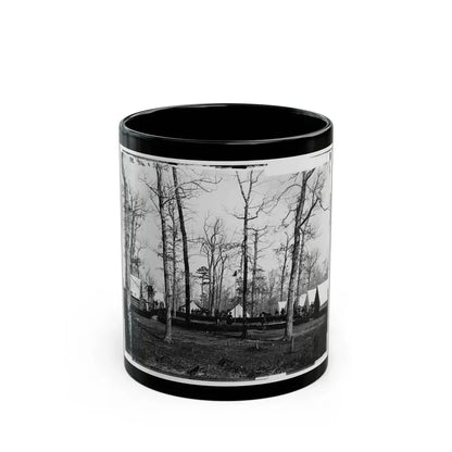 Brandy Station, Virginia (Vicinity). Field Hospital Of 3d Division, 2d Army Corps (U.S. Civil War) Black Coffee Mug 11oz - Go Mug Yourself