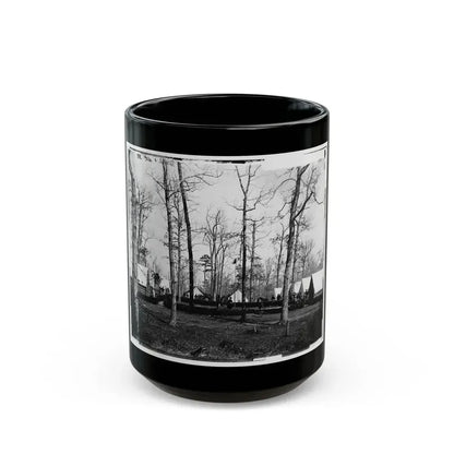 Brandy Station, Virginia (Vicinity). Field Hospital Of 3d Division, 2d Army Corps (U.S. Civil War) Black Coffee Mug 15oz - Go Mug Yourself