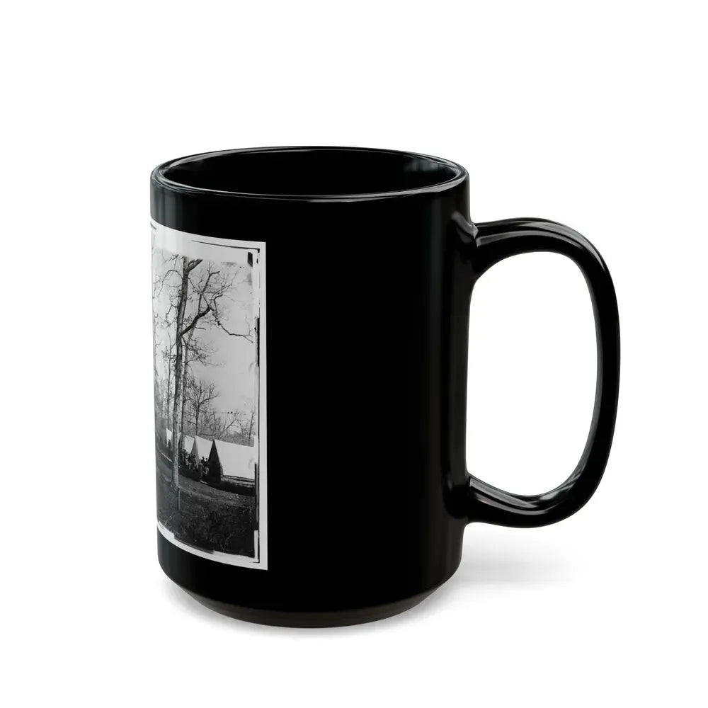 Brandy Station, Virginia (Vicinity). Field Hospital Of 3d Division, 2d Army Corps (U.S. Civil War) Black Coffee Mug - Go Mug Yourself