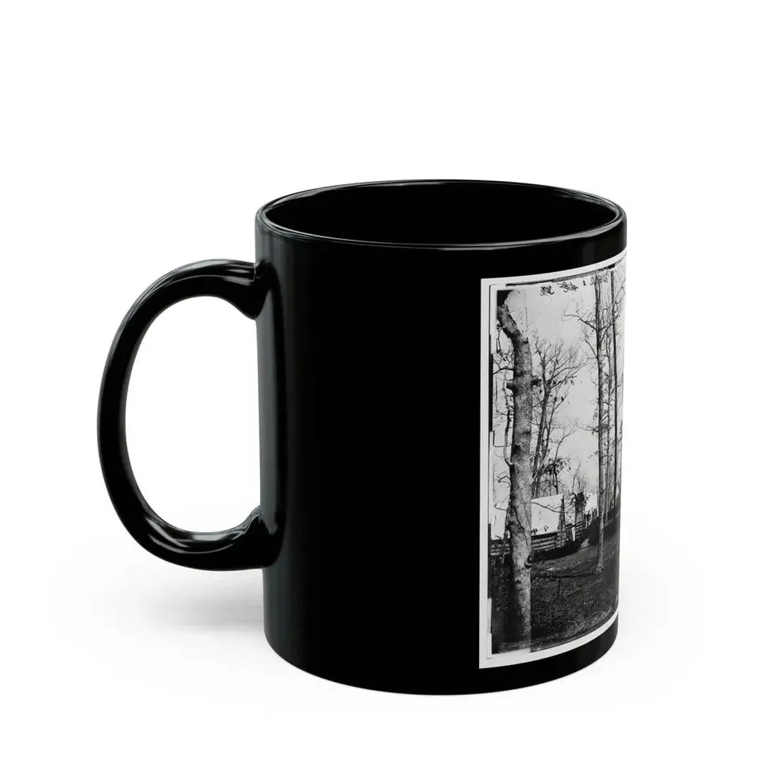 Brandy Station, Virginia (Vicinity). Field Hospital Of 3d Division, 2d Army Corps (U.S. Civil War) Black Coffee Mug - Go Mug Yourself