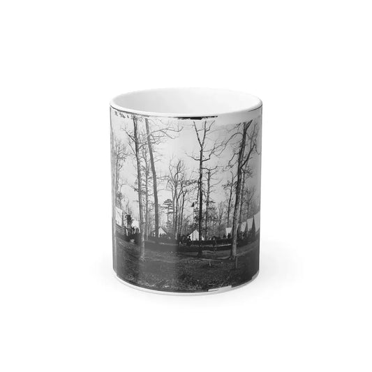Brandy Station, Virginia (Vicinity). Field Hospital of 3D Division, 2D Army Corps (U.S. Civil War) Color Changing Coffee Mug 11oz Default Title 11oz - Go Mug Yourself