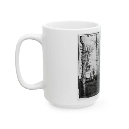 Brandy Station, Virginia (Vicinity). Field Hospital Of 3d Division, 2d Army Corps (U.S. Civil War) White Coffee Mug - Go Mug Yourself