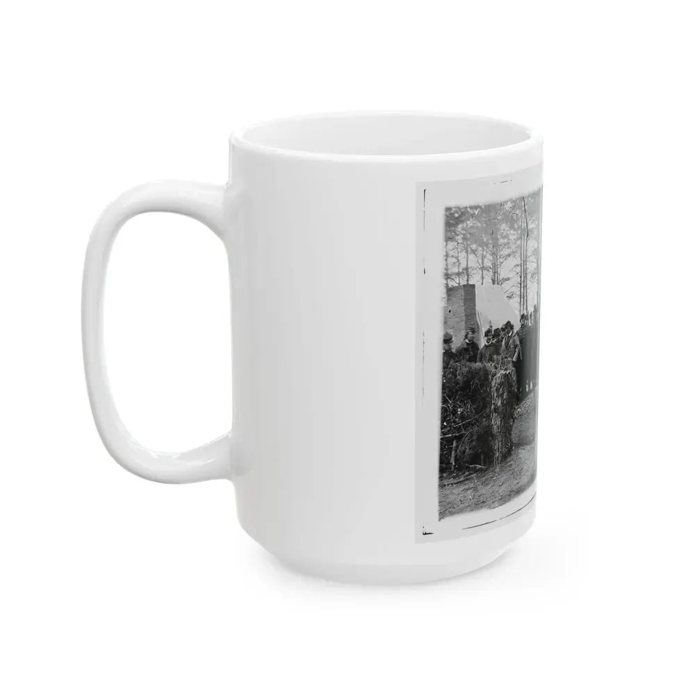 Brandy Station, Virginia (Vicinity). Gen. George G. Meade And Staff (U.S. Civil War) White Coffee Mug - Go Mug Yourself