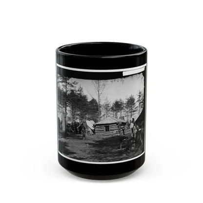 Brandy Station, Virginia (Vicinity). Headquarters, 1st Brigade, Horse Artillery (U.S. Civil War) Black Coffee Mug 15oz - Go Mug Yourself
