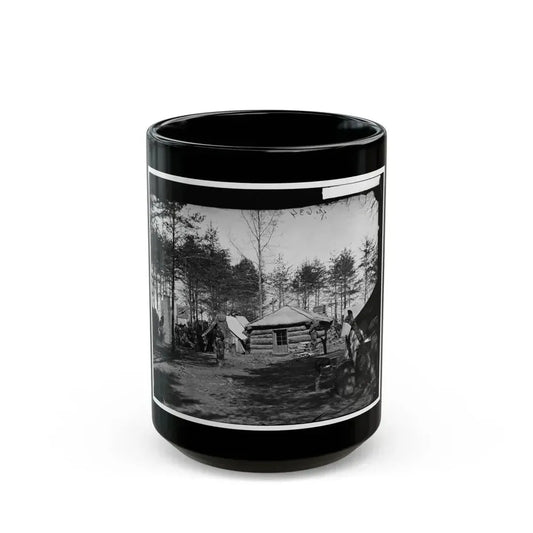 Brandy Station, Virginia (Vicinity). Headquarters, 1st Brigade, Horse Artillery (U.S. Civil War) Black Coffee Mug 15oz - Go Mug Yourself