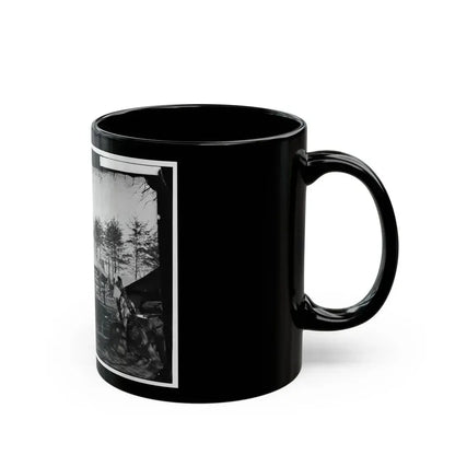 Brandy Station, Virginia (Vicinity). Headquarters, 1st Brigade, Horse Artillery (U.S. Civil War) Black Coffee Mug - Go Mug Yourself