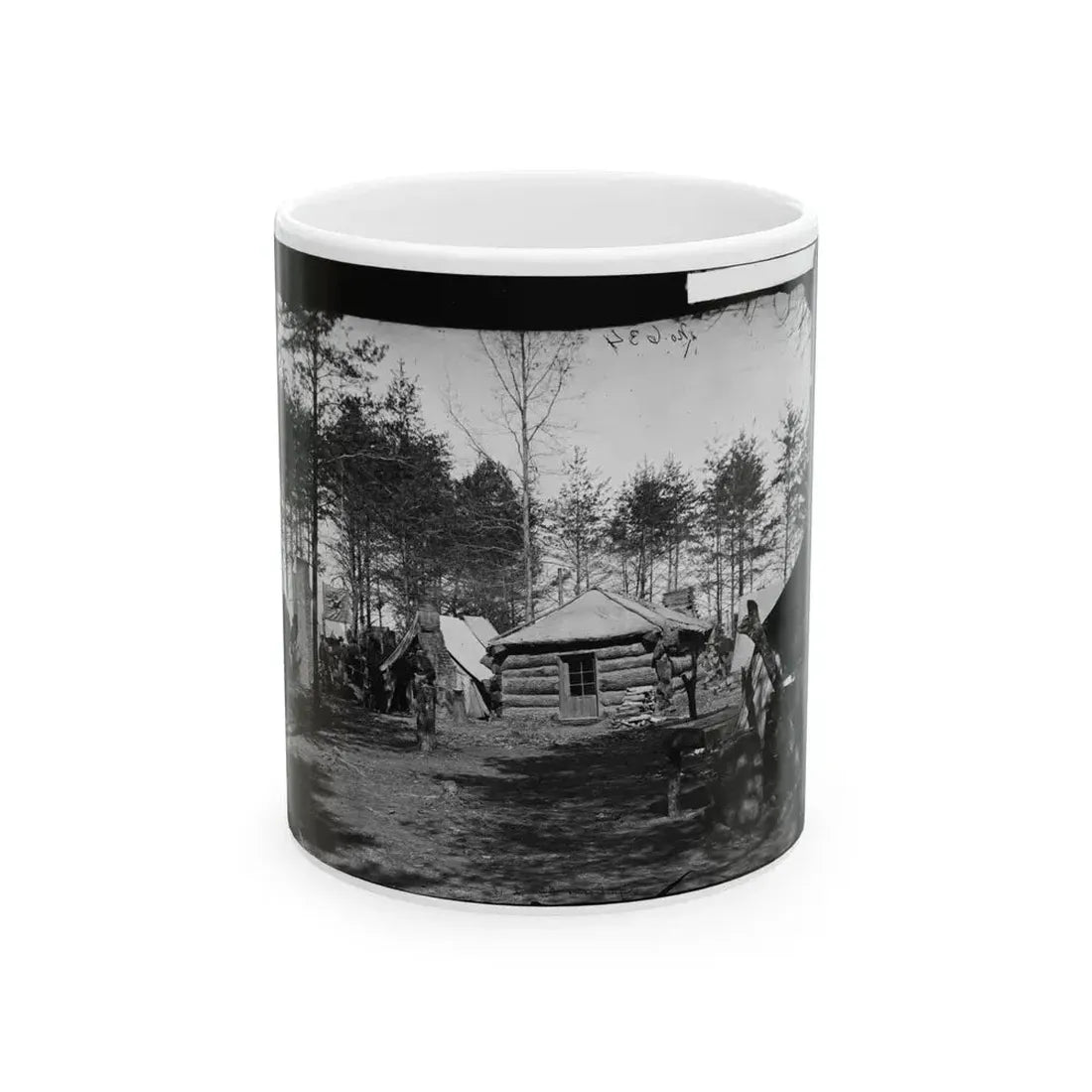 Brandy Station, Virginia (Vicinity). Headquarters, 1st Brigade, Horse Artillery (U.S. Civil War) White Coffee Mug 11oz - Go Mug Yourself
