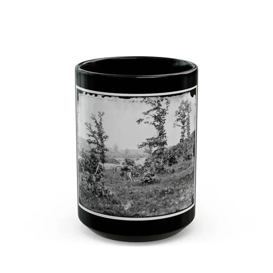 Brandy Station, Virginia (Vicinity). View (U.S. Civil War) Black Coffee Mug 15oz - Go Mug Yourself