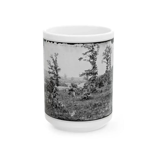 Brandy Station, Virginia (Vicinity). View (U.S. Civil War) White Coffee Mug 15oz - Go Mug Yourself