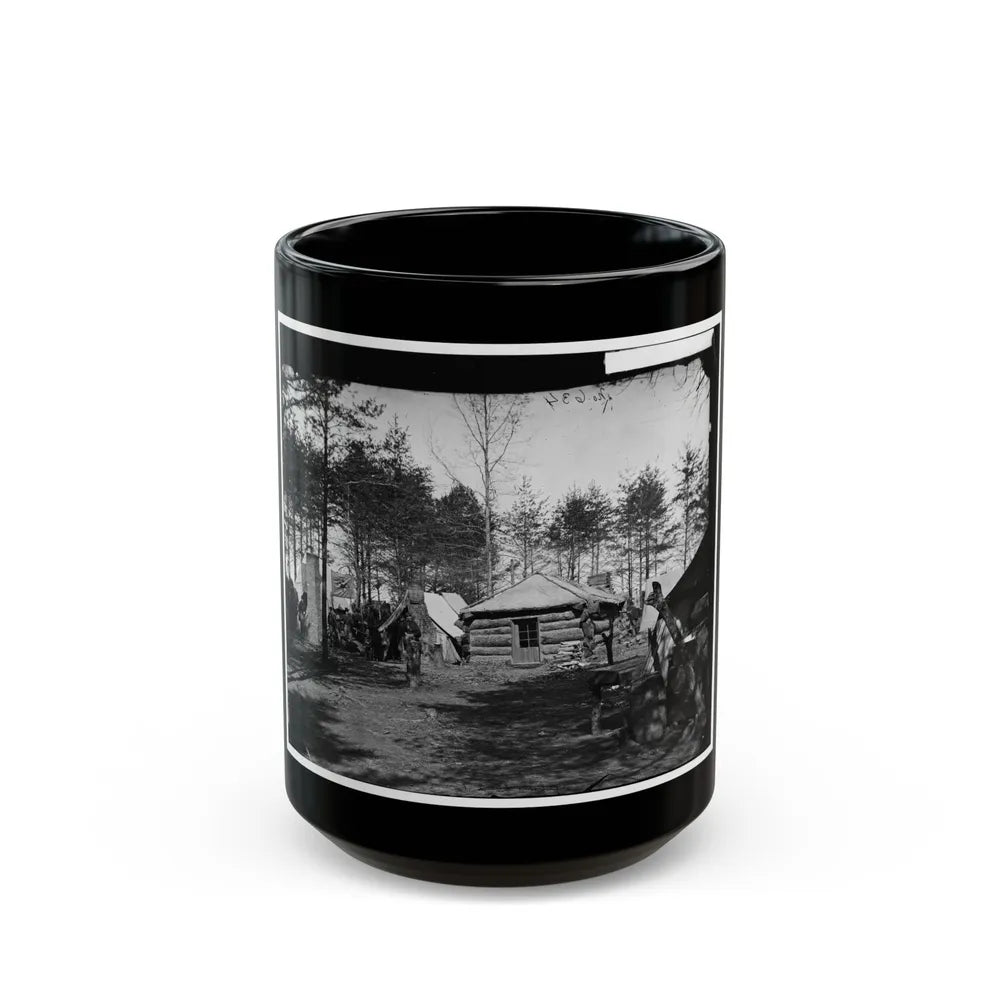 Brandy Station, Virginia (Vicinity). Headquarters, 1st Brigade, Horse Artillery (U.S. Civil War) Black Coffee Mug-15oz-Go Mug Yourself