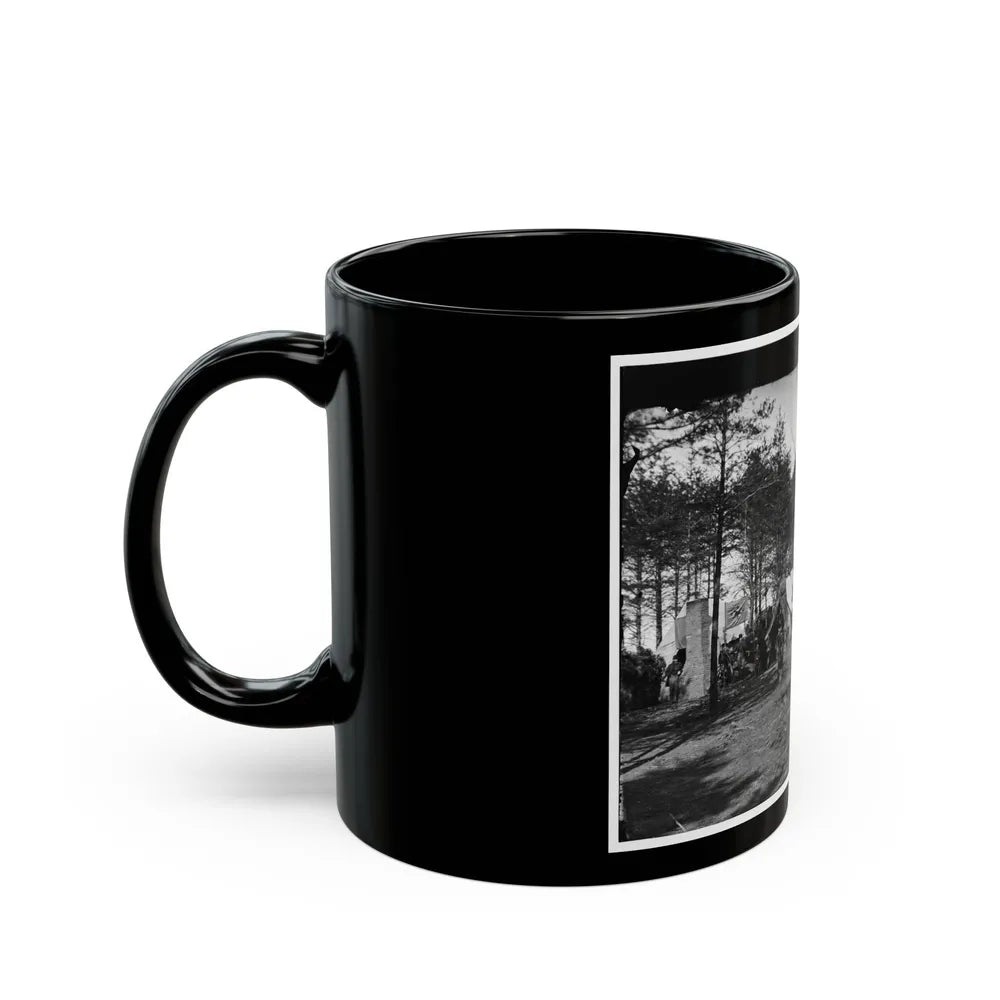 Brandy Station, Virginia (Vicinity). Headquarters, 1st Brigade, Horse Artillery (U.S. Civil War) Black Coffee Mug-Go Mug Yourself