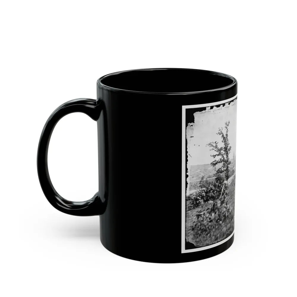 Brandy Station, Virginia (Vicinity). View (U.S. Civil War) Black Coffee Mug-Go Mug Yourself