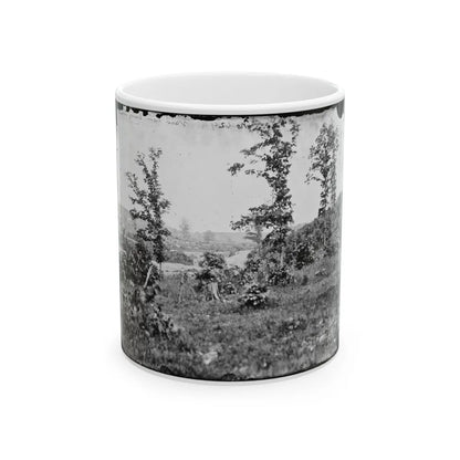 Brandy Station, Virginia (Vicinity). View (U.S. Civil War) White Coffee Mug-11oz-Go Mug Yourself