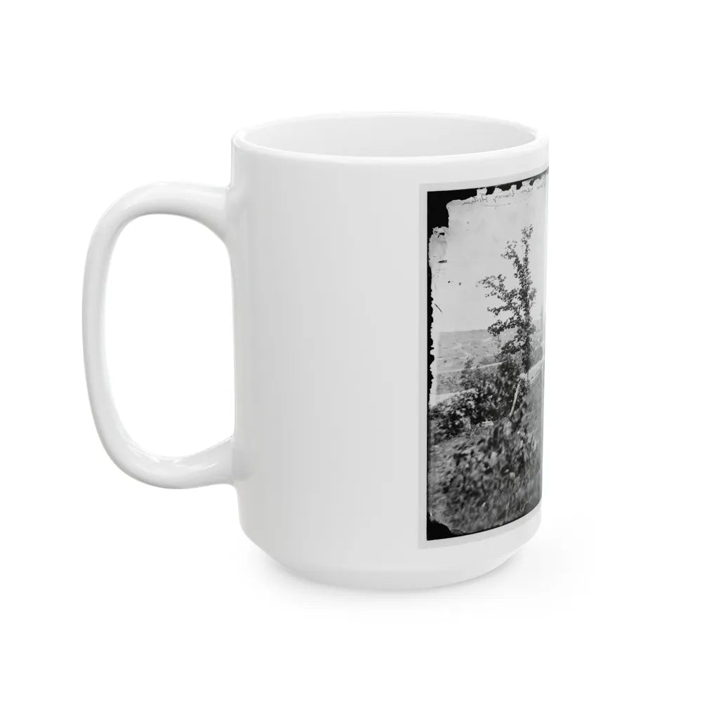 Brandy Station, Virginia (Vicinity). View (U.S. Civil War) White Coffee Mug-Go Mug Yourself