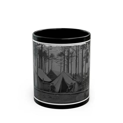 Brandy Station, Virginia. Winter Camp Of Chief Commissary Army Of The Potomac (U.S. Civil War) Black Coffee Mug 11oz - Go Mug Yourself