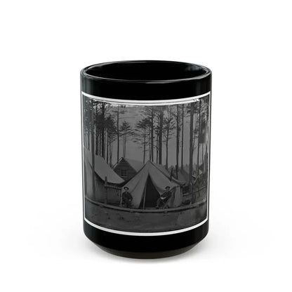 Brandy Station, Virginia. Winter Camp Of Chief Commissary Army Of The Potomac (U.S. Civil War) Black Coffee Mug 15oz - Go Mug Yourself