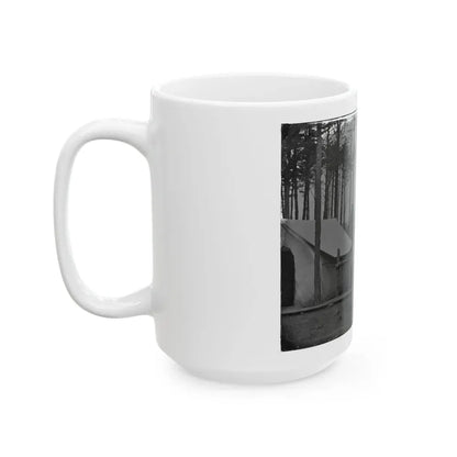 Brandy Station, Virginia. Winter Camp Of Chief Commissary Army Of The Potomac (U.S. Civil War) White Coffee Mug - Go Mug Yourself