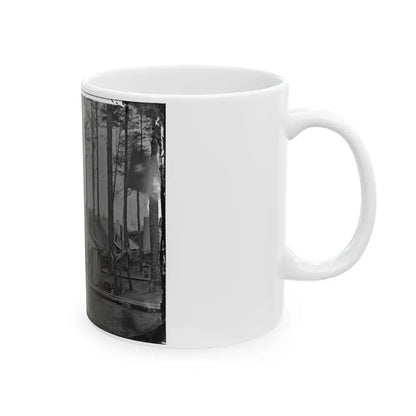 Brandy Station, Virginia. Winter Camp Of Chief Commissary Army Of The Potomac (U.S. Civil War) White Coffee Mug - Go Mug Yourself