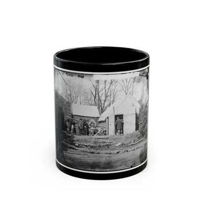 Brandy Station, Virginia. Winter Quarters Of Col. J.B. Howard, Chief Quartermaster, 3d Army Corps (U.S. Civil War) Black Coffee Mug 11oz - Go Mug Yourself