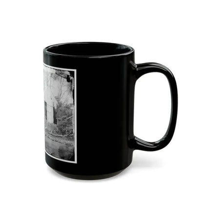 Brandy Station, Virginia. Winter Quarters Of Col. J.B. Howard, Chief Quartermaster, 3d Army Corps (U.S. Civil War) Black Coffee Mug - Go Mug Yourself