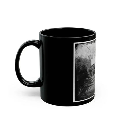 Brandy Station, Virginia. Winter Quarters Of Col. J.B. Howard, Chief Quartermaster, 3d Army Corps (U.S. Civil War) Black Coffee Mug - Go Mug Yourself