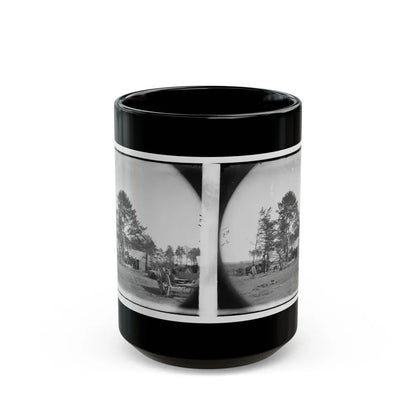 Brandy Station, Virginia. Winter Quarters Of Scouts And Guides. Army Of The Potomac (U.S. Civil War) Black Coffee Mug 15oz - Go Mug Yourself