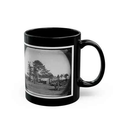Brandy Station, Virginia. Winter Quarters Of Scouts And Guides. Army Of The Potomac (U.S. Civil War) Black Coffee Mug - Go Mug Yourself