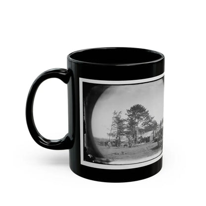 Brandy Station, Virginia. Winter Quarters Of Scouts And Guides. Army Of The Potomac (U.S. Civil War) Black Coffee Mug - Go Mug Yourself