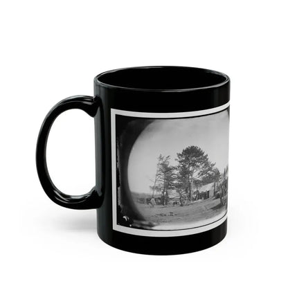 Brandy Station, Virginia. Winter Quarters Of Scouts And Guides. Army Of The Potomac (U.S. Civil War) Black Coffee Mug - Go Mug Yourself