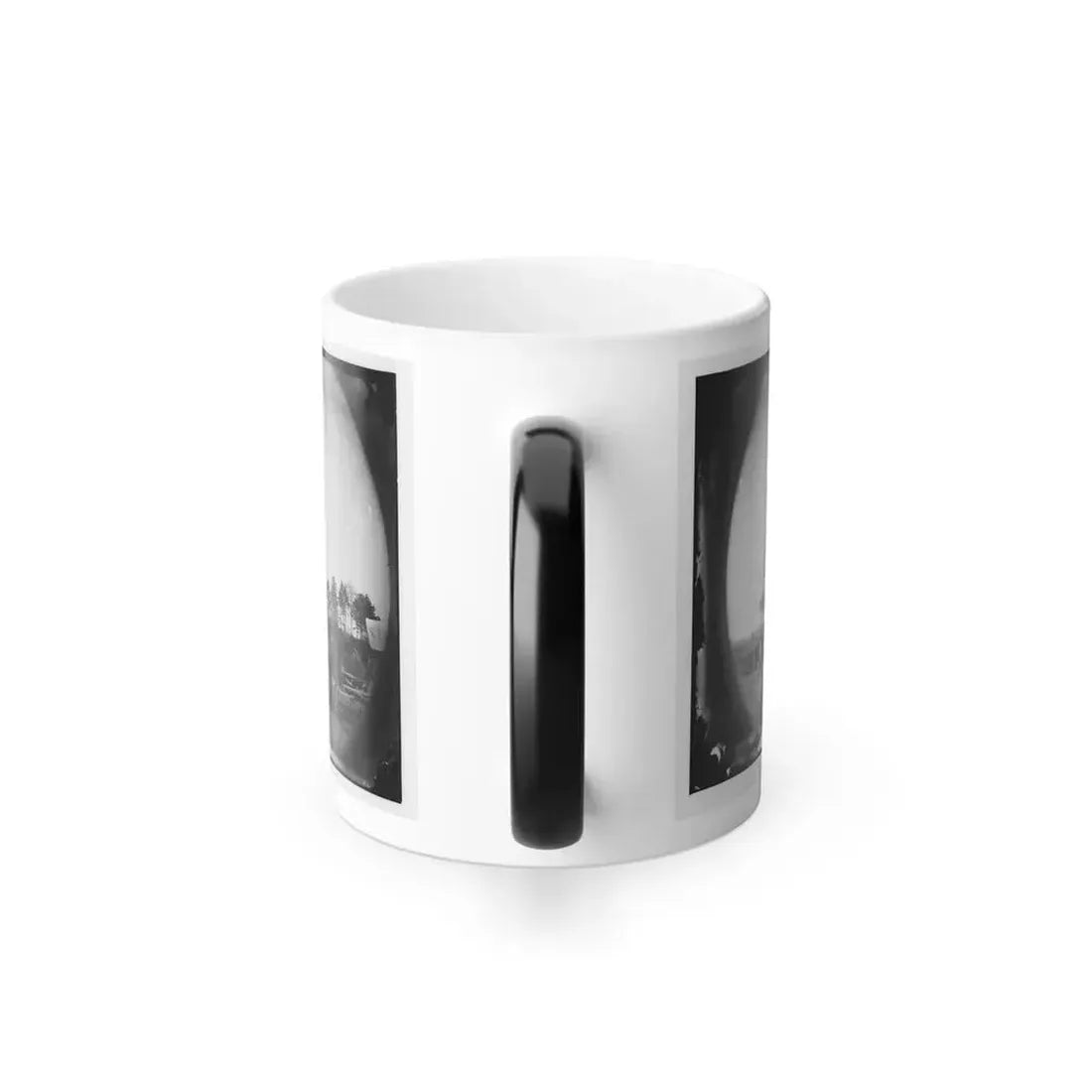 Brandy Station, Virginia. Winter Quarters of Scouts and Guides. Army of the Potomac (U.S. Civil War) Color Changing Coffee Mug 11oz - Go Mug Yourself