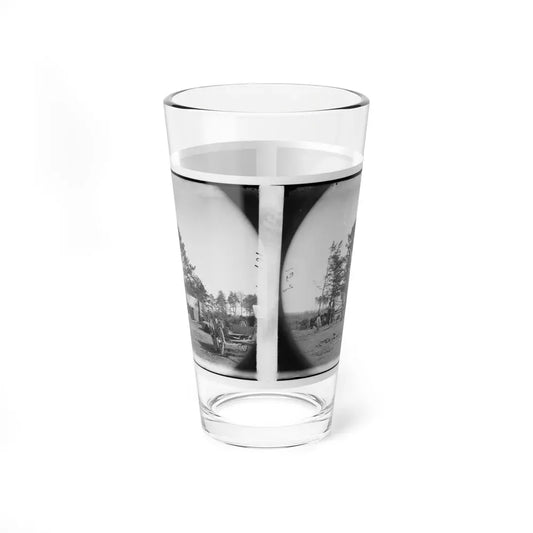 Brandy Station, Virginia. Winter Quarters Of Scouts And Guides. Army Of The Potomac (U.S. Civil War) Pint Glass 16oz 16oz - Go Mug Yourself