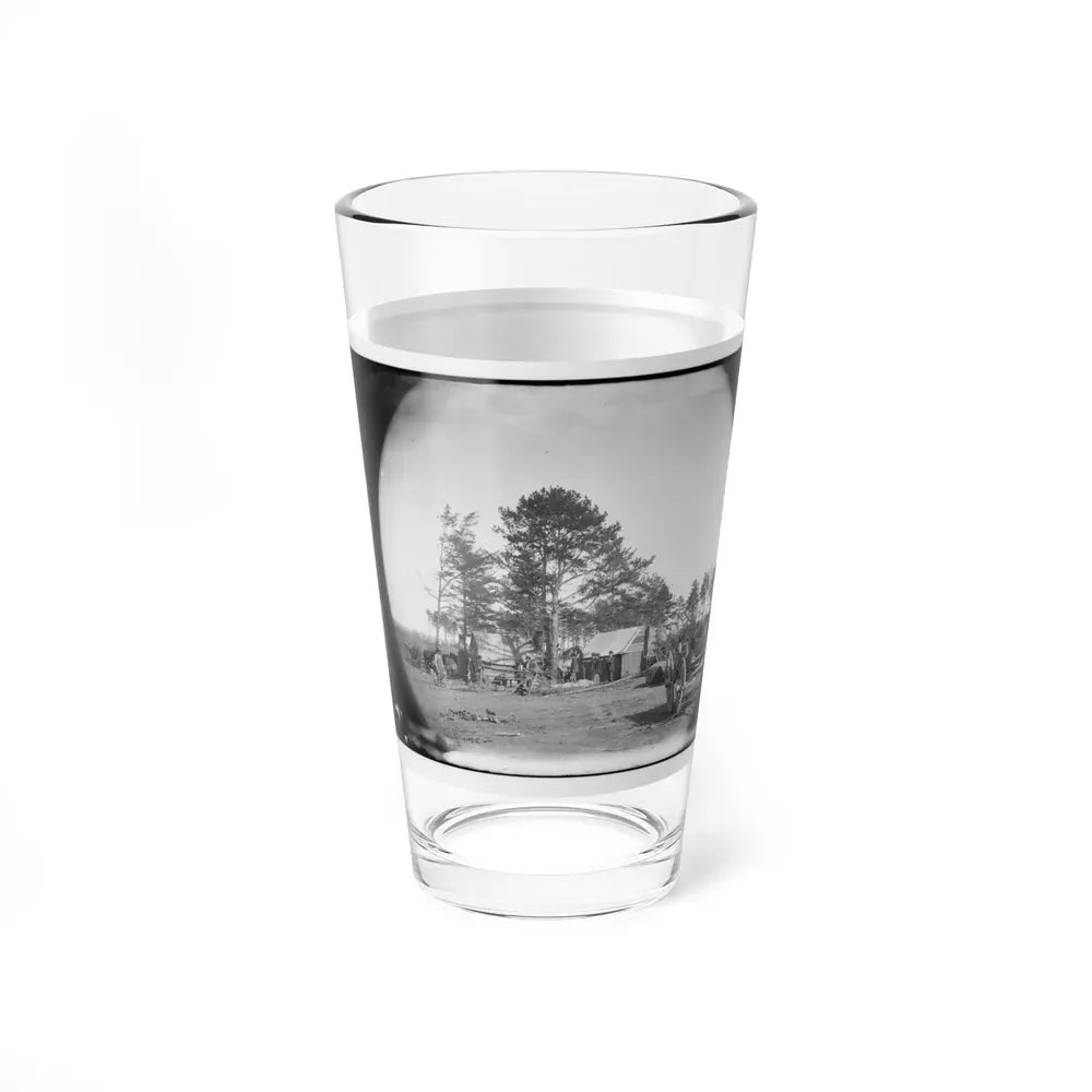 Brandy Station, Virginia. Winter Quarters Of Scouts And Guides. Army Of The Potomac (U.S. Civil War) Pint Glass 16oz - Go Mug Yourself