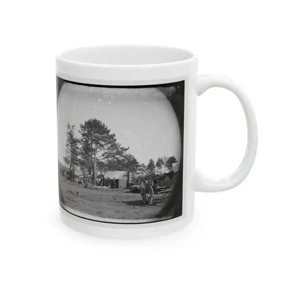 Brandy Station, Virginia. Winter Quarters Of Scouts And Guides. Army Of The Potomac (U.S. Civil War) White Coffee Mug - Go Mug Yourself
