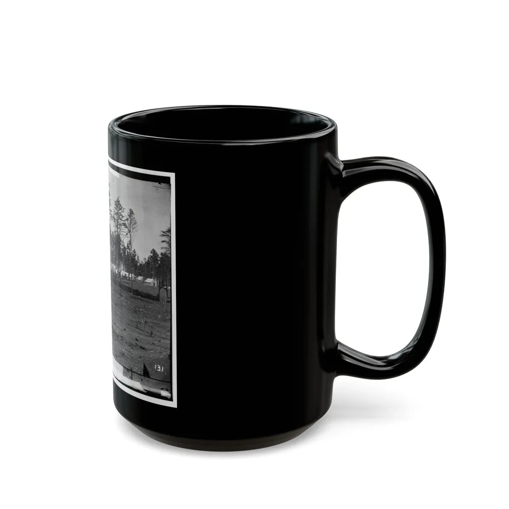 Brandy Station, Virginia. Army Of The Potomac. Eastern Half Of The Camp (U.S. Civil War) Black Coffee Mug-Go Mug Yourself