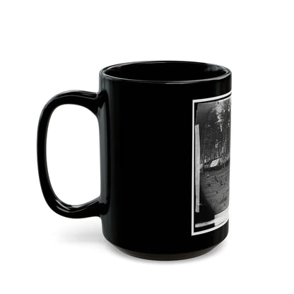 Brandy Station, Virginia. Army Of The Potomac. Eastern Half Of The Camp (U.S. Civil War) Black Coffee Mug-Go Mug Yourself