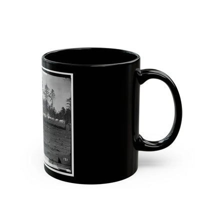 Brandy Station, Virginia. Army Of The Potomac. Eastern Half Of The Camp (U.S. Civil War) Black Coffee Mug-Go Mug Yourself