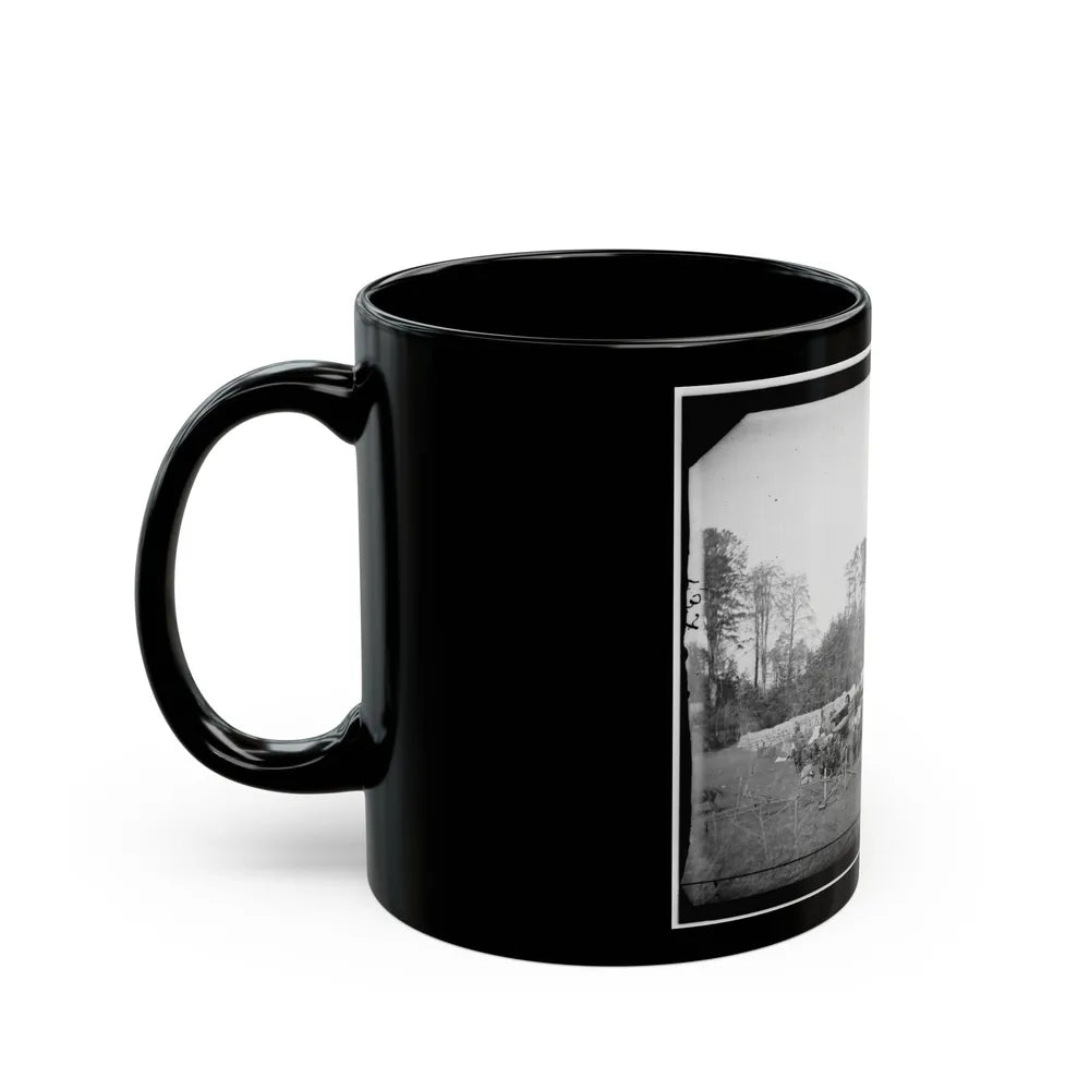 Brandy Station, Virginia. Bates Quarters. Headquarters, Army Of The Potomac (U.S. Civil War) Black Coffee Mug-Go Mug Yourself