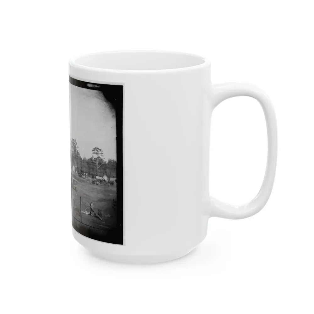 Brandy Station, Virginia. Bates Quarters. Headquarters, Army Of The Potomac (U.S. Civil War) White Coffee Mug-Go Mug Yourself