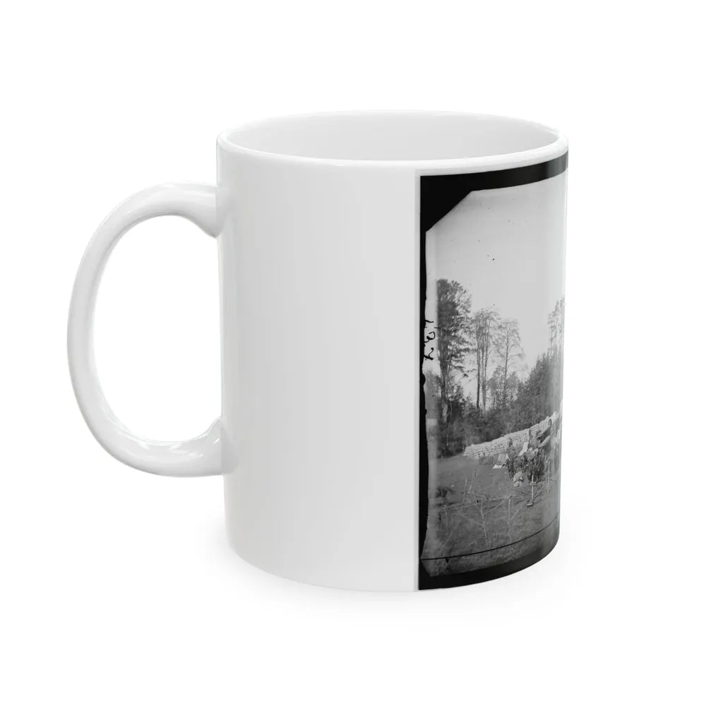 Brandy Station, Virginia. Bates Quarters. Headquarters, Army Of The Potomac (U.S. Civil War) White Coffee Mug-Go Mug Yourself