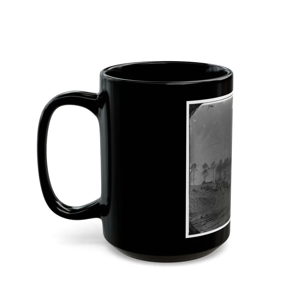 Brandy Station, Virginia. Camp Of 114th Pennsylvania Infantry (U.S. Civil War) Black Coffee Mug-Go Mug Yourself