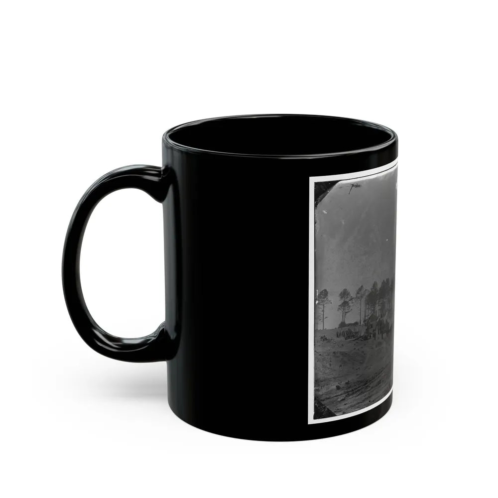 Brandy Station, Virginia. Camp Of 114th Pennsylvania Infantry (U.S. Civil War) Black Coffee Mug-Go Mug Yourself