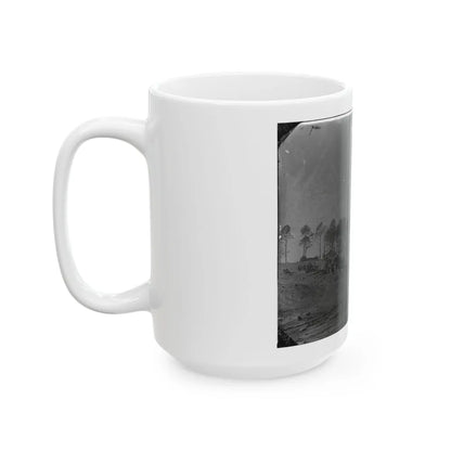 Brandy Station, Virginia. Camp Of 114th Pennsylvania Infantry (U.S. Civil War) White Coffee Mug-Go Mug Yourself