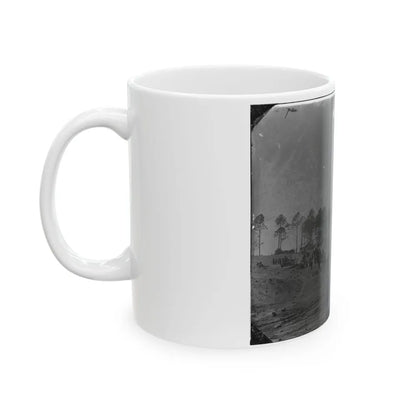 Brandy Station, Virginia. Camp Of 114th Pennsylvania Infantry (U.S. Civil War) White Coffee Mug-Go Mug Yourself