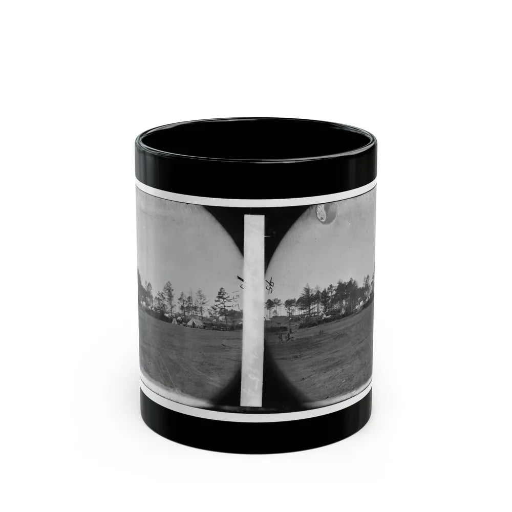Brandy Station, Virginia. Gen. Marsena R. Patrick's Quarters Army Of The Potomac (U.S. Civil War) Black Coffee Mug-11oz-Go Mug Yourself
