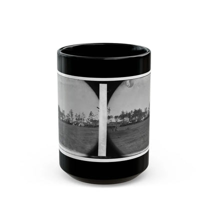 Brandy Station, Virginia. Gen. Marsena R. Patrick's Quarters Army Of The Potomac (U.S. Civil War) Black Coffee Mug-15oz-Go Mug Yourself