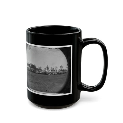 Brandy Station, Virginia. Gen. Marsena R. Patrick's Quarters Army Of The Potomac (U.S. Civil War) Black Coffee Mug-Go Mug Yourself