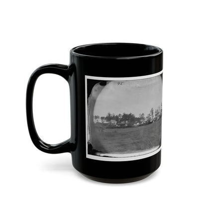 Brandy Station, Virginia. Gen. Marsena R. Patrick's Quarters Army Of The Potomac (U.S. Civil War) Black Coffee Mug-Go Mug Yourself
