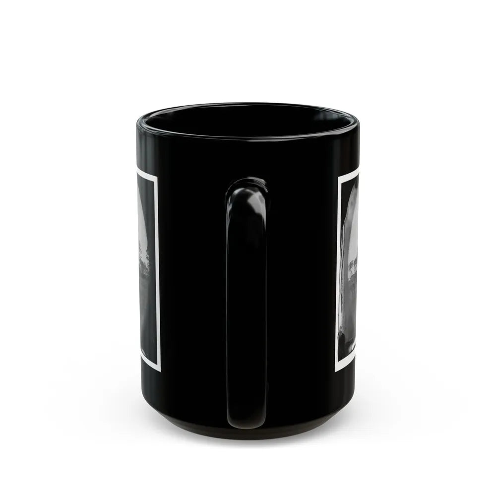 Brandy Station, Virginia. Gen. Marsena R. Patrick's Quarters Army Of The Potomac (U.S. Civil War) Black Coffee Mug-Go Mug Yourself