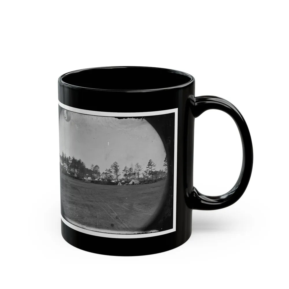 Brandy Station, Virginia. Gen. Marsena R. Patrick's Quarters Army Of The Potomac (U.S. Civil War) Black Coffee Mug-Go Mug Yourself