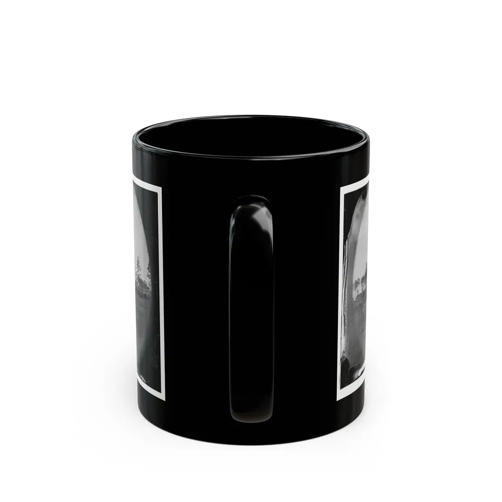 Brandy Station, Virginia. Gen. Marsena R. Patrick's Quarters Army Of The Potomac (U.S. Civil War) Black Coffee Mug-Go Mug Yourself